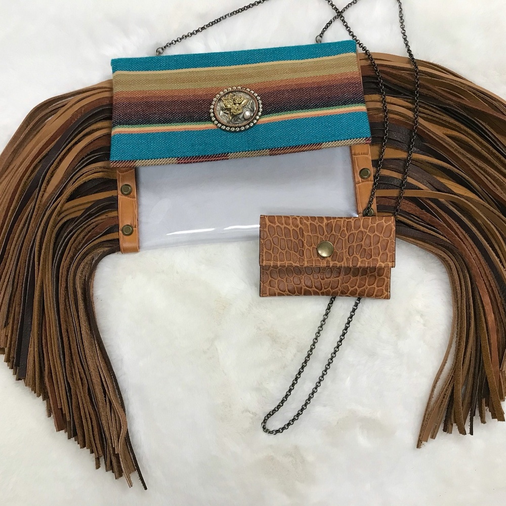 Crossbody Shoulder Clear Bag